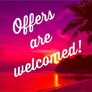 Make me an offer!! I’ll always accept or counter💗🛍